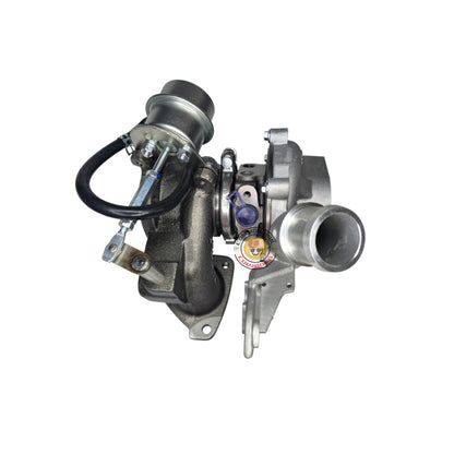 Flex DuraTorq P4AT Flex Pro 41mm bolt-on turbo for Ford and Mazda 2.2L engines, featuring PX1/PX2/PX3/UP/UR compatibility.