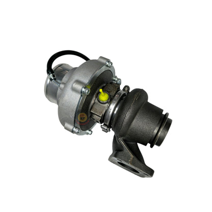 SAK Turbo 44mm 4JJ3 turbocharger with metal turbine housing and compressor wheel, designed for high-performance engines.