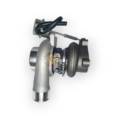 Flex Turbo Kits Flex Pro R31-R V2 Turbo for Mini F55, high-performance turbocharger with polished metal components and detailed fittings.