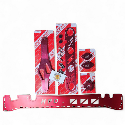 Hilux N70 HPD Bling Kit KD Bling Parts with shiny, decorative accessories for enhanced vehicle appearance, by HPD Special Parts