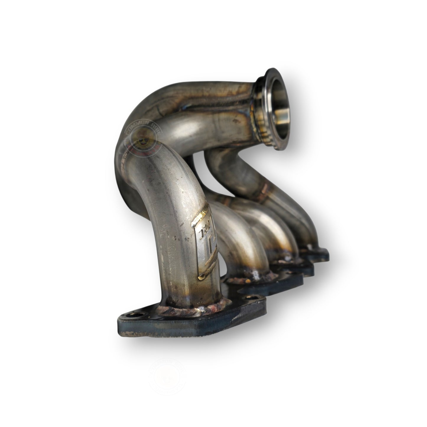 4JJ1 / 4JJ3 Exhaust Manifold for Garrett G25/G30 – High Mount Stainless | D-MAX, MU-X & BT-50