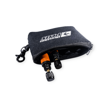 Direction Plus Tyre Deflators DPD4PK showing digital display and air valve for quick tire pressure adjustment.
