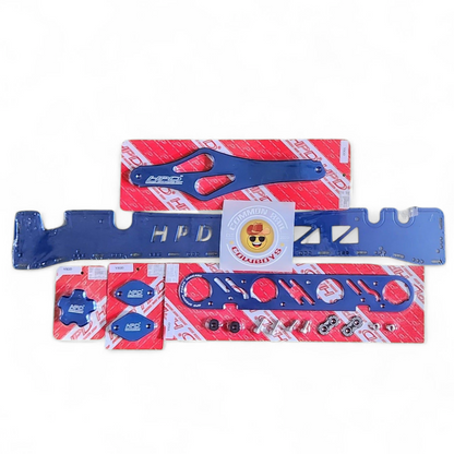 Hilux N70 HPD Bling Kit with KD Bling Parts featuring shiny, decorative accessories for vehicle customization.