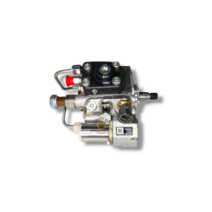 Denso 1VD-FTV fuel injector pump pre-DPF 294050-0280 for diesel engines, showing the metal pump with connectors and fittings.