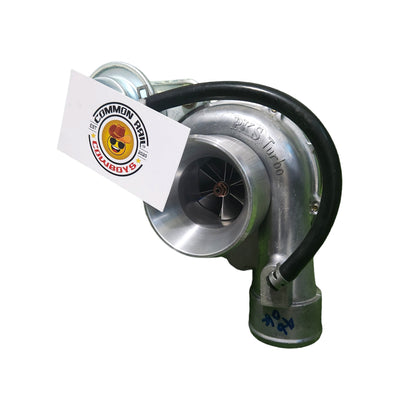 PKS 46mm Turbo for 1KD and 4JJ1 engines, showing the compact turbocharger with turbine and compressor housing.