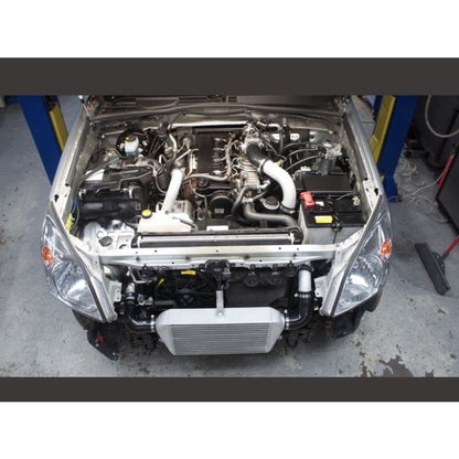 High Performance Diesel Prado 1KD intercooler upgrade for 2006-2009 models, showing the new intercooler component.