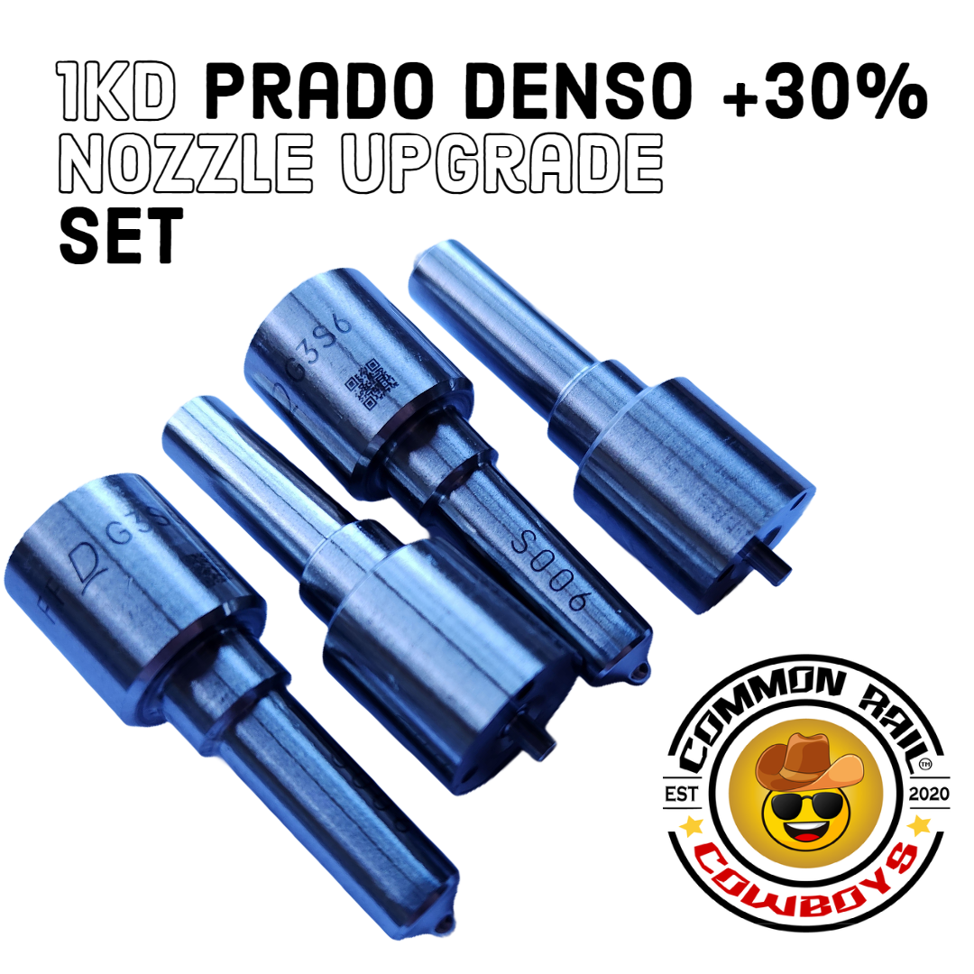 1KD Prado +30 Nozzle Upgrade Set - Common Rail Cowboys