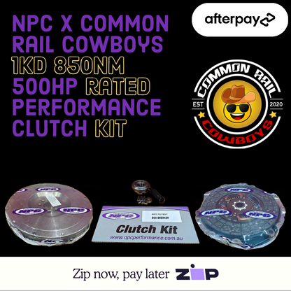 NPC Hilux N70 850NM clutch kit with high-torque clutch plates and components for enhanced performance in rugged vehicles.