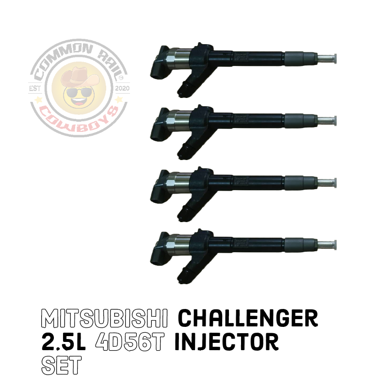 Mitsubishi Challenger 2.5L 4D56T Injector Set - Common Rail Cowboys