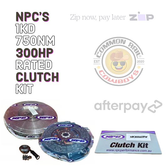 Hilux N70 NPC Clutch -750 NM - 2005-2015 - NPC8006STFW - Common Rail Cowboys