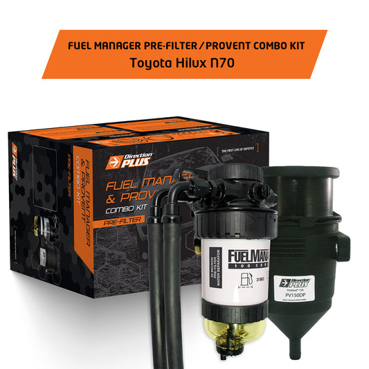 Hilux N70 Pre-Filter and Catch Can - Common Rail Cowboys