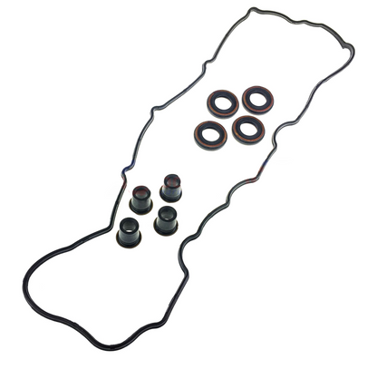 Toyota 1KD rocker cover seals kit showing genuine parts for engine sealing and maintenance.