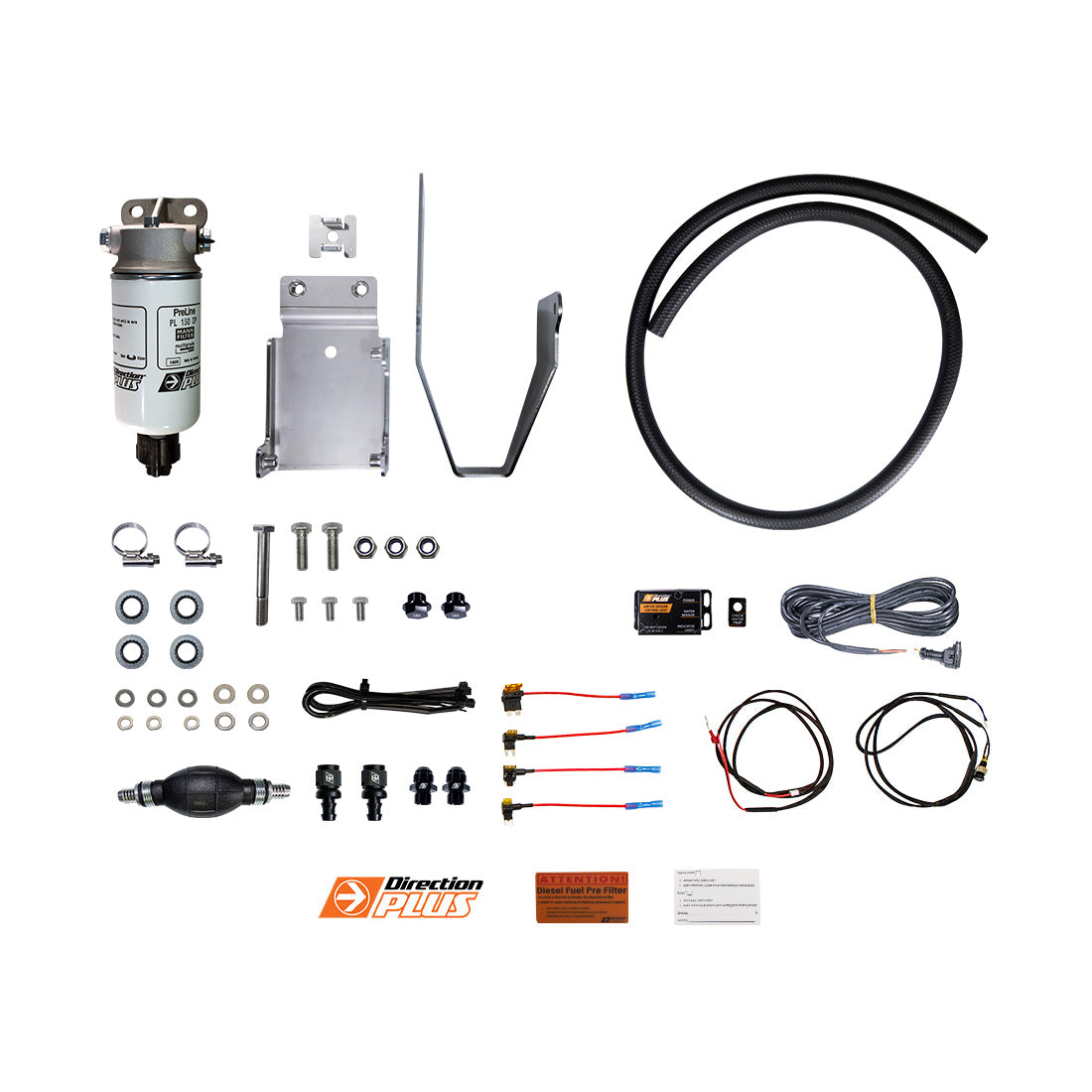Land Cruiser 300 Series Pre-Filter and Catch Can - Combo Kit - With In Cab Alarm - Common Rail Cowboys